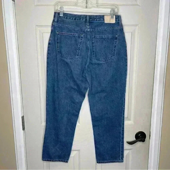 Everlane The 90’s Cheeky Denim Blue Jeans Organic Cotton Sz 29 Ankle - Picture 4 of 7